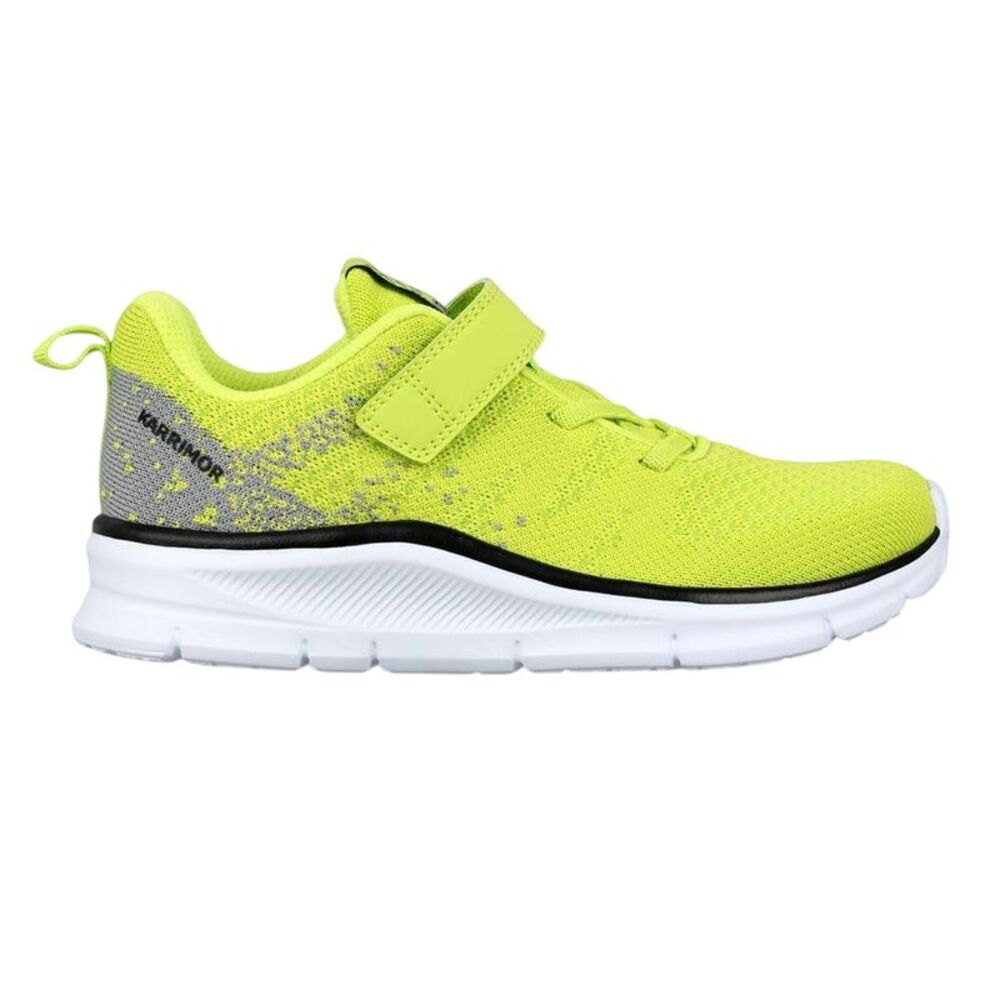 Karrimor Boys Duma 6 Flat Sneakers / Lime/Gray/White